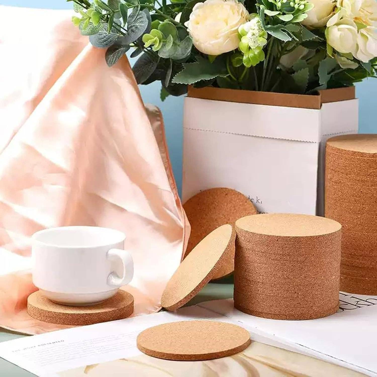 The Tinkerbox LLC - Wholesale Coasters - Cork Coaster2