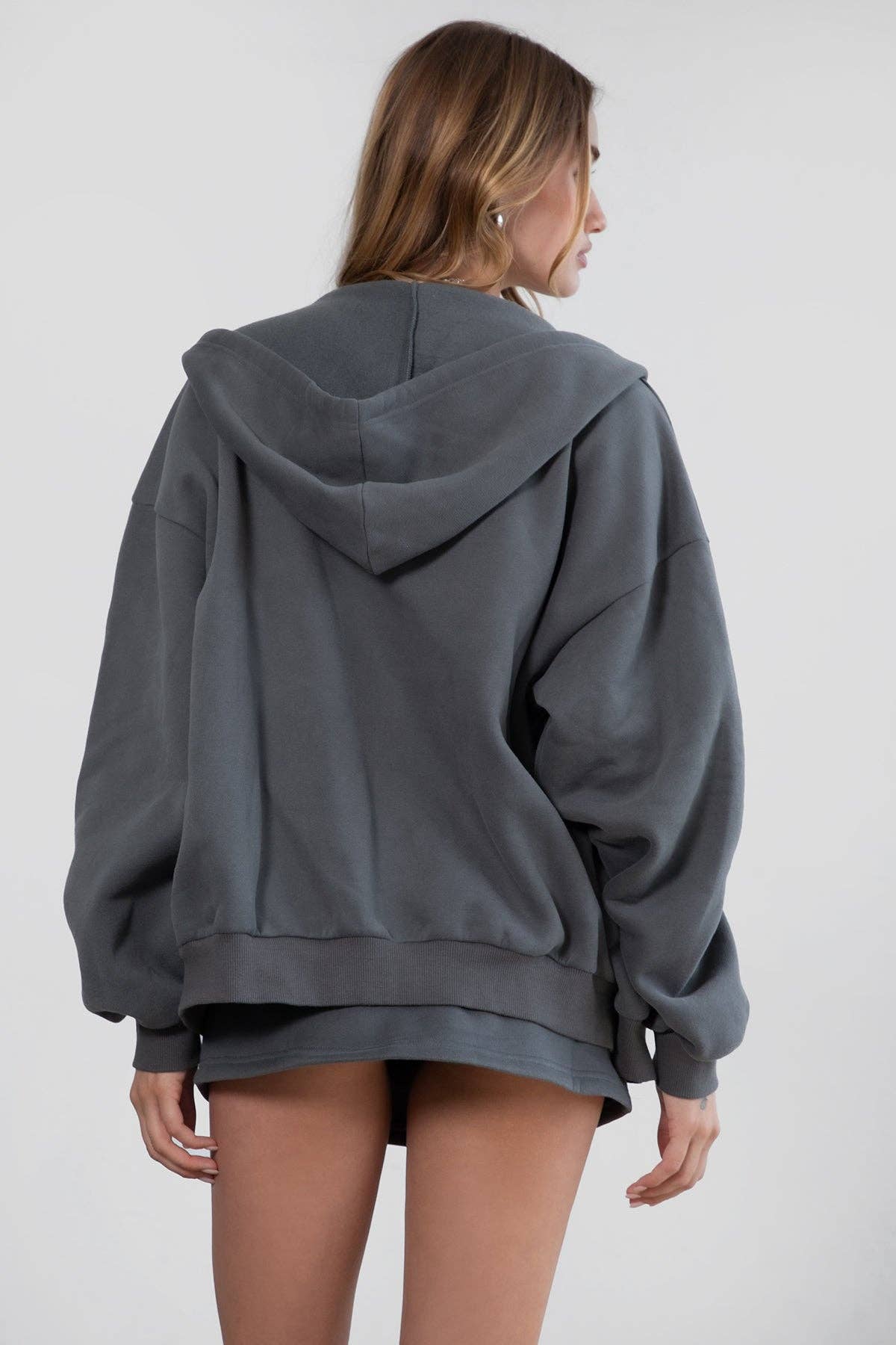 TICTOC - Wholesale Hoodie - Women's - Plus Size Oversized Loose Fit Hoodie TH29489X49