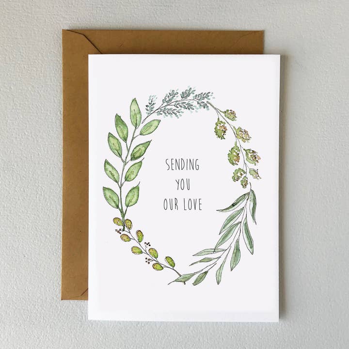 Afsendelse af vores kærlighedskort for engroshandel hos Oxford Comma Co.