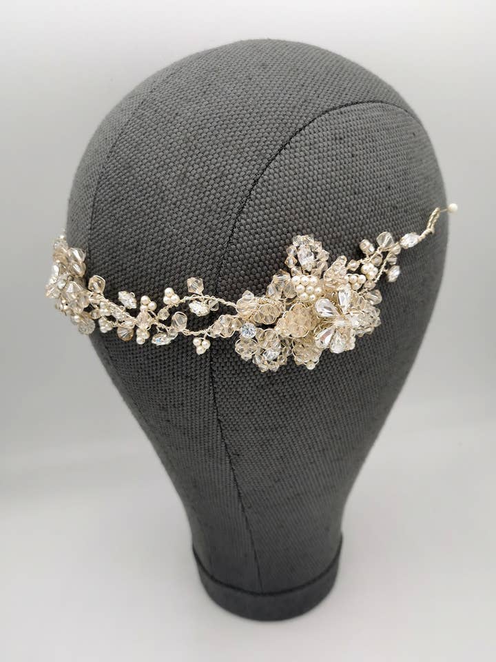 Madoka Wedding Hair Vine por atacado de Jo Barnes