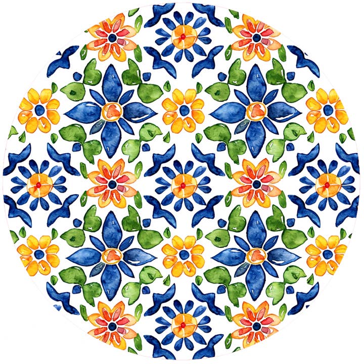 Floral Tile for wholesale by Andreas