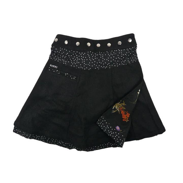 Falda de vuelo larga de tweed 321 para venta al por mayor de Nijens