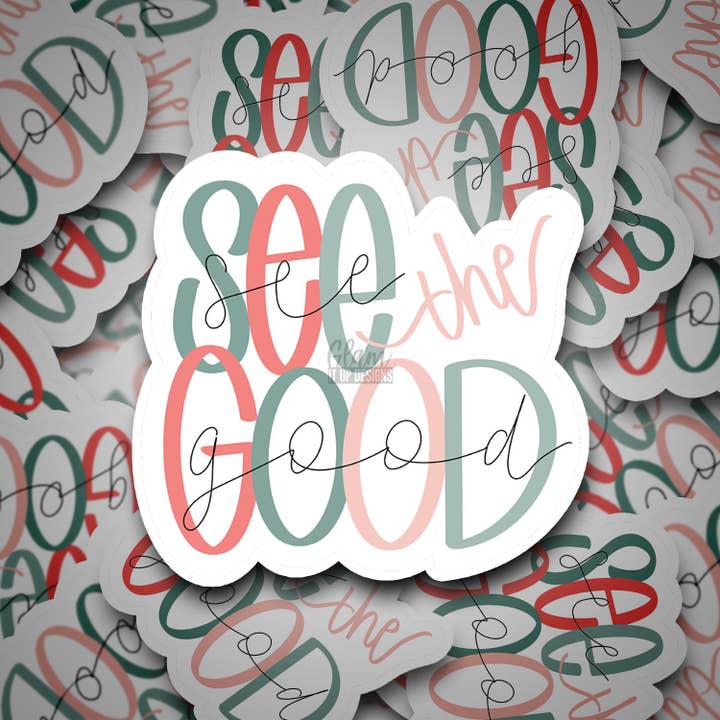 See the Good Vinyl Sticker for wholesale by Glam It Up Designs