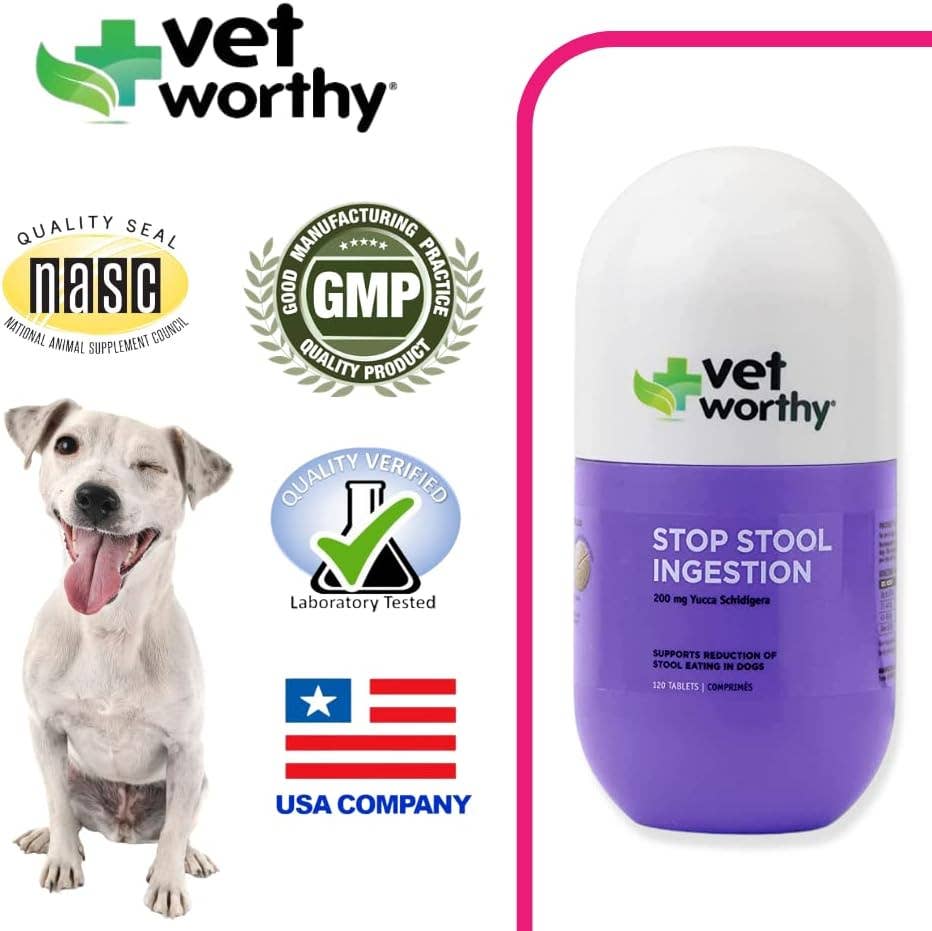 Pet Palette Distribution - Wholesale Pet Supplement - Dog - Vet Worthy Stop Stool Ingestion Soft Chews 60ct5