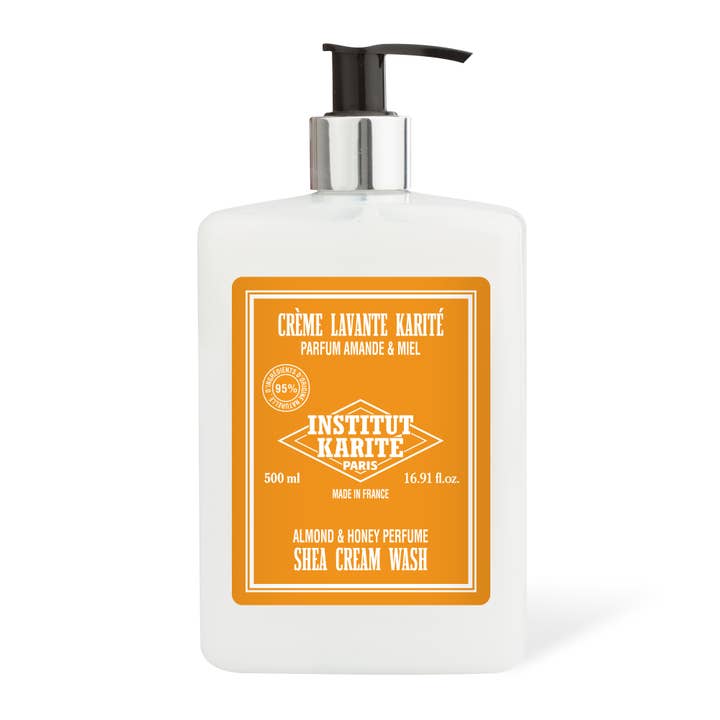 Shea Cleansing Cream 500 mL Almond and Honey for wholesale by Institut Karité Paris