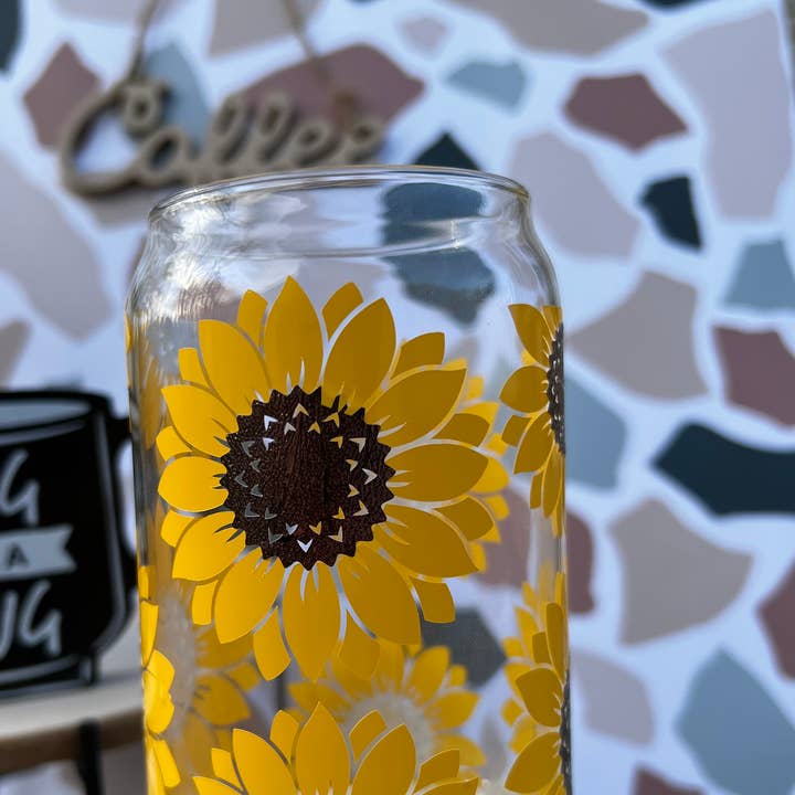 Solsikke |Libbey øldåse glas| for engroshandel hos Made East By Clo