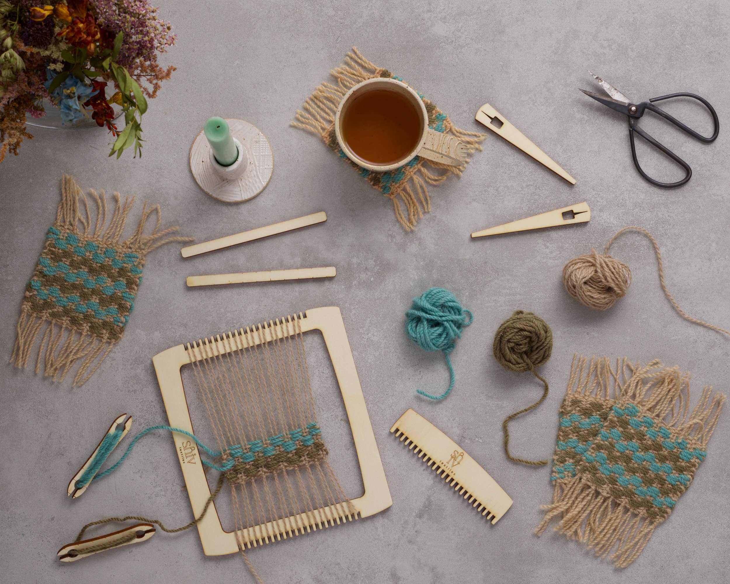 Shiv Textiles - Wholesale DIY Craft Kit - Beginners Weaving Kit9