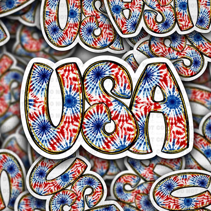 DC 1815 - USA Patriotisk Utskuren Klistermärke för wholesale av It's Transfer Time