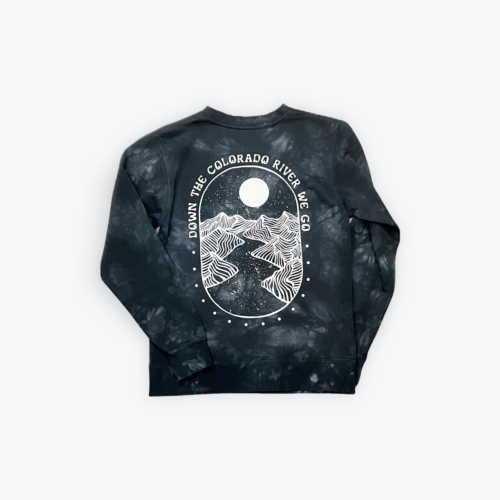 Snow Business USA - Wholesale Graphic Sweatshirt - Unisex - Down The Colorado River Tie-Dyed Sweatshirt2