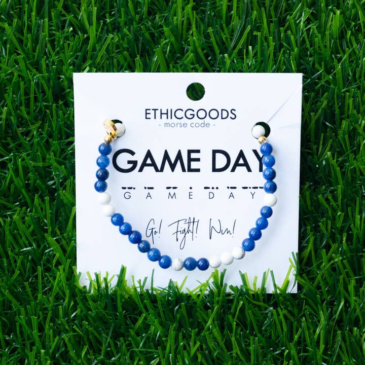 ETHICGOODS - Wholesale Beaded Bracelet - Morse Code Bracelet | GAME DAY2