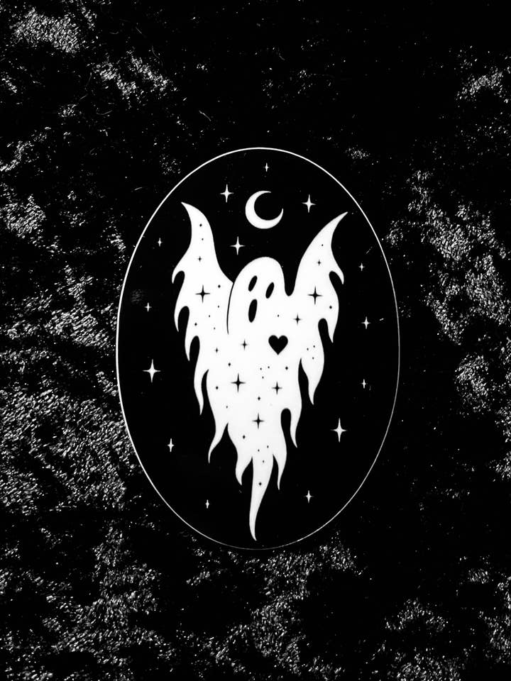 Adesivo Fantasma Notturno: Impermeabile, Spettrale, Gotico Fantasioso per la vendita all'ingrosso da parte di Soni Graves