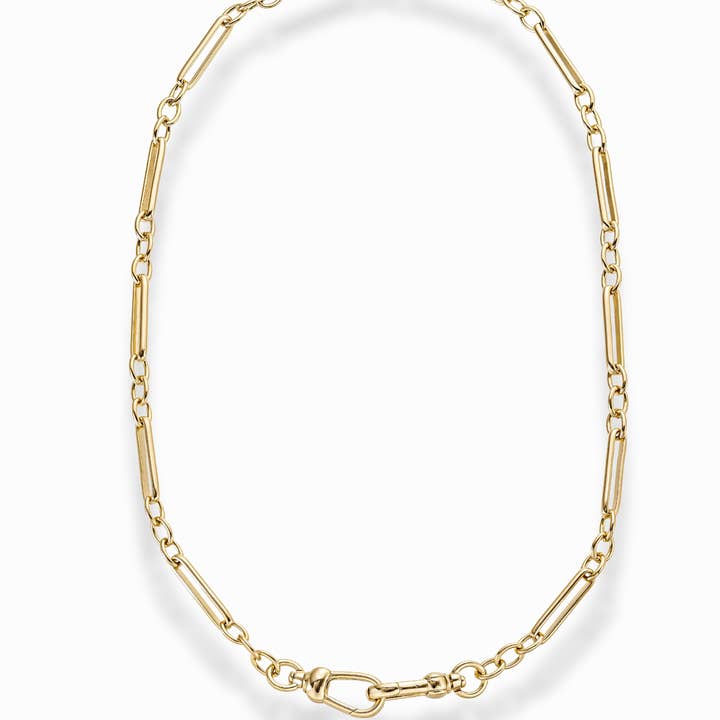 Mod + Jo - Wholesale Link & Chain Necklace - Liam Watch Chain Necklace