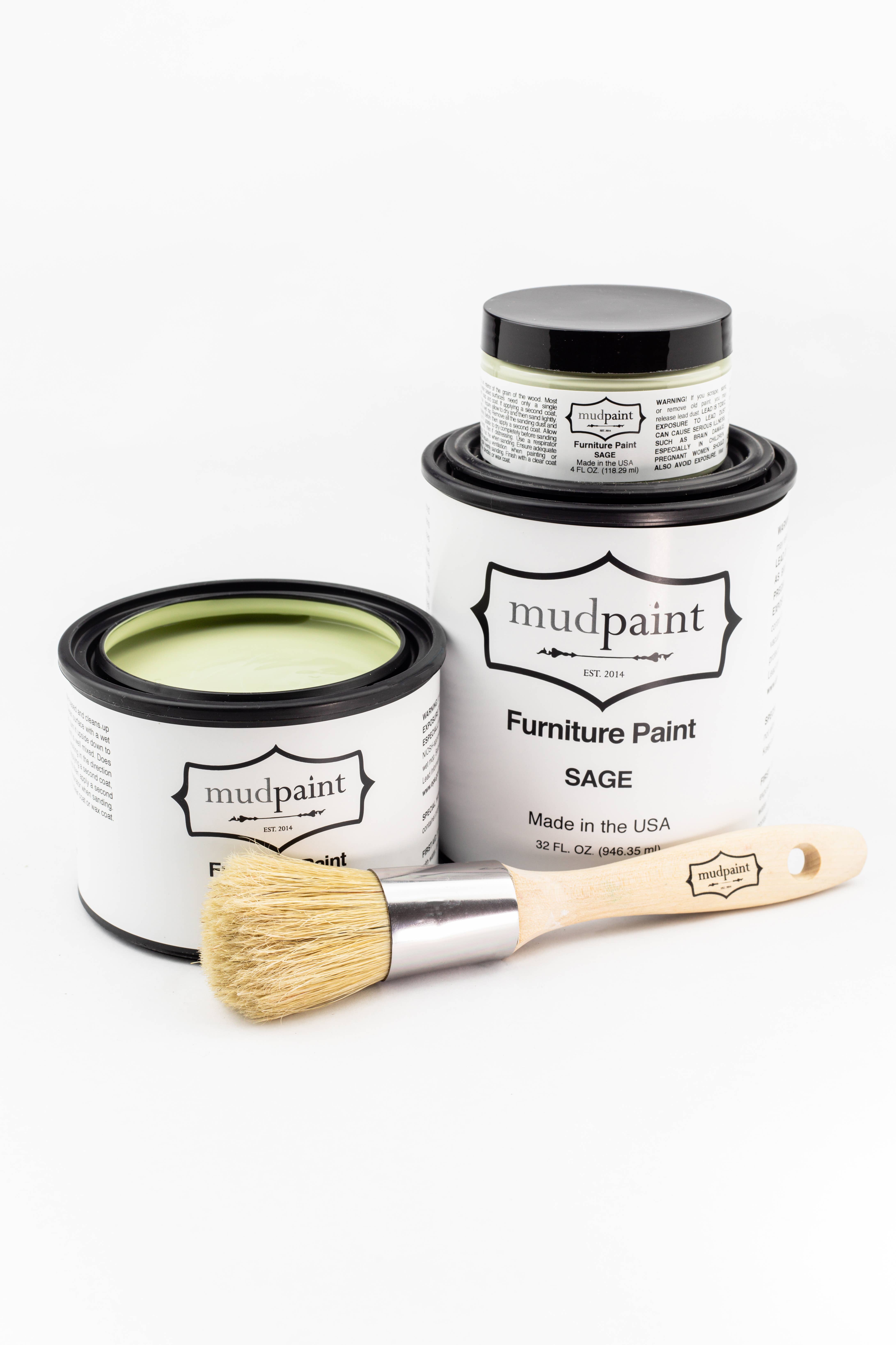 MudPaint - Wholesale Paint Set - Sage - MudPaint Clay Furniture Paint14