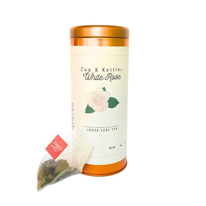 White Rose Tea Sachets for wholesale by Cup & Kettle Tea