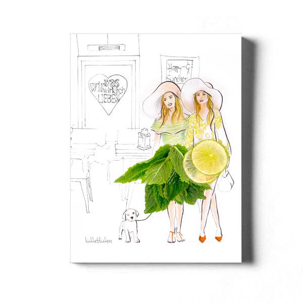 Lütteblüten - Wholesale Everyday Greeting Card - Pure Frische - Card with Envelope2