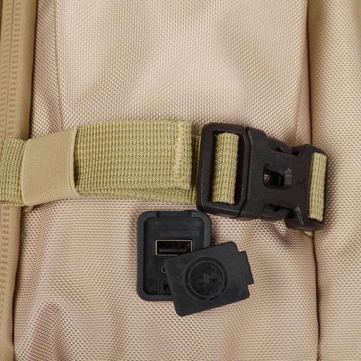 Elitex Training - Wholesale Backpack - Unisex - Pro Series 45L Cream Khaki Backpack4