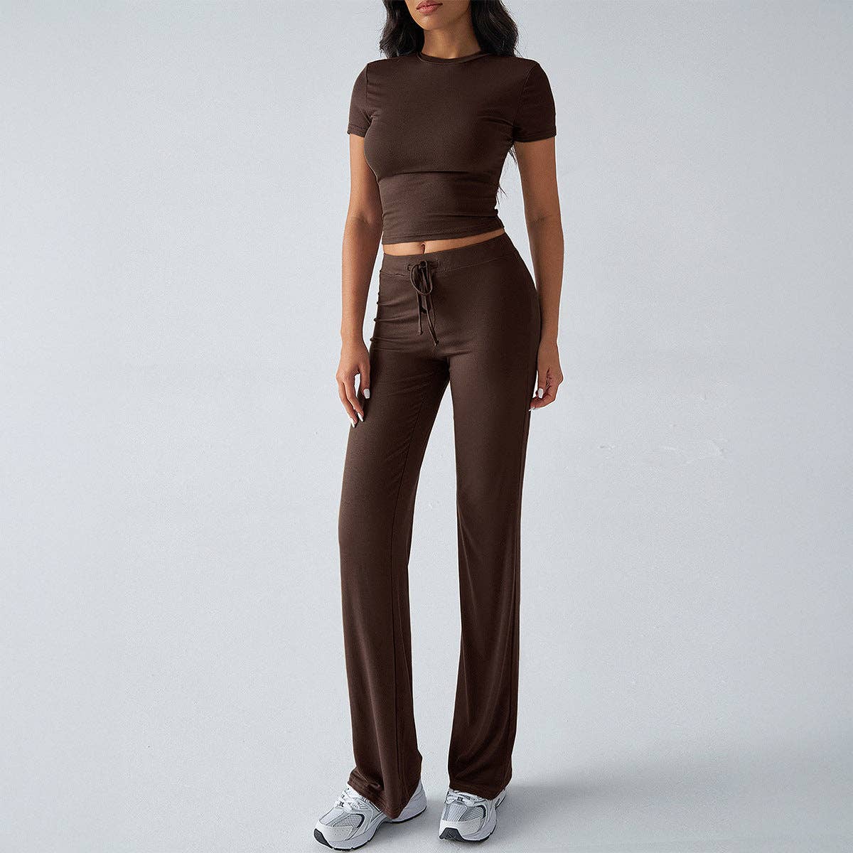 alberalkirk - Wholesale Lounge Set - Women's - Crew Knit Pant Set Mid Weight Options N5Z7148