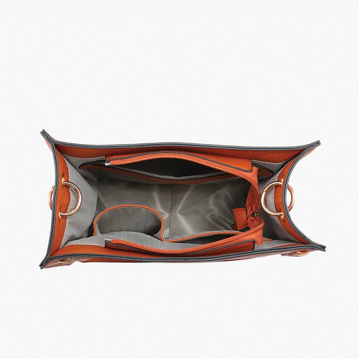 Jen & Co. - Wholesale Tote Bag - Women's - M2619 Esme Whipstitch Detail Tote w/ Braided Handle6