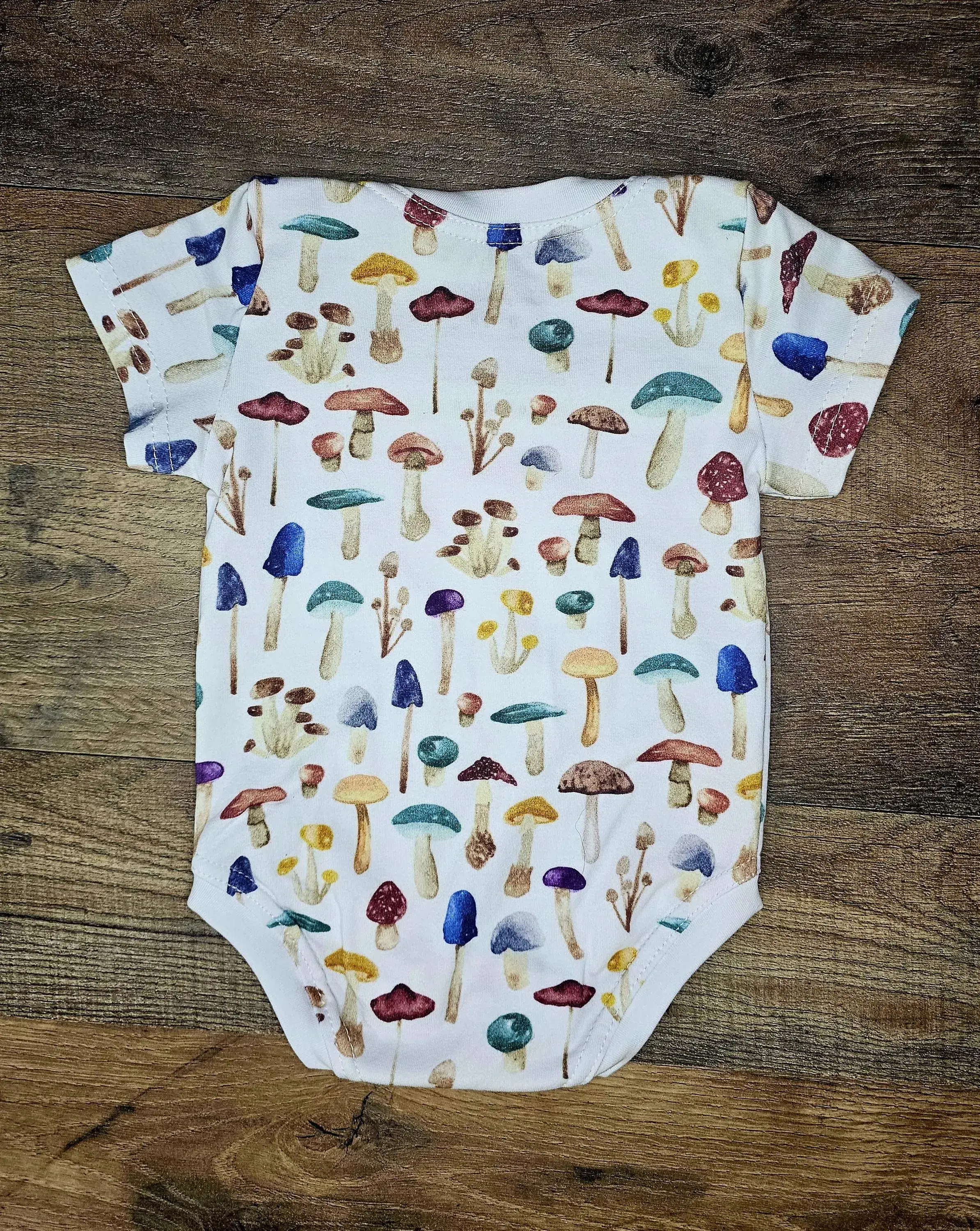 Small Blessings Design - Wholesale Bodysuit (Non-Footed) - Baby - Mushroom bodysuit, infant clothing, infant bodysuit2