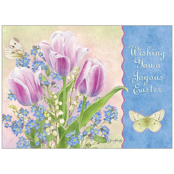 Tulips - Faith Easter Card for wholesale by Legacy