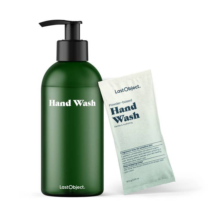 Hand Wash Starter Kit - Sustainable, refillable hand wash for wholesale by LastObject