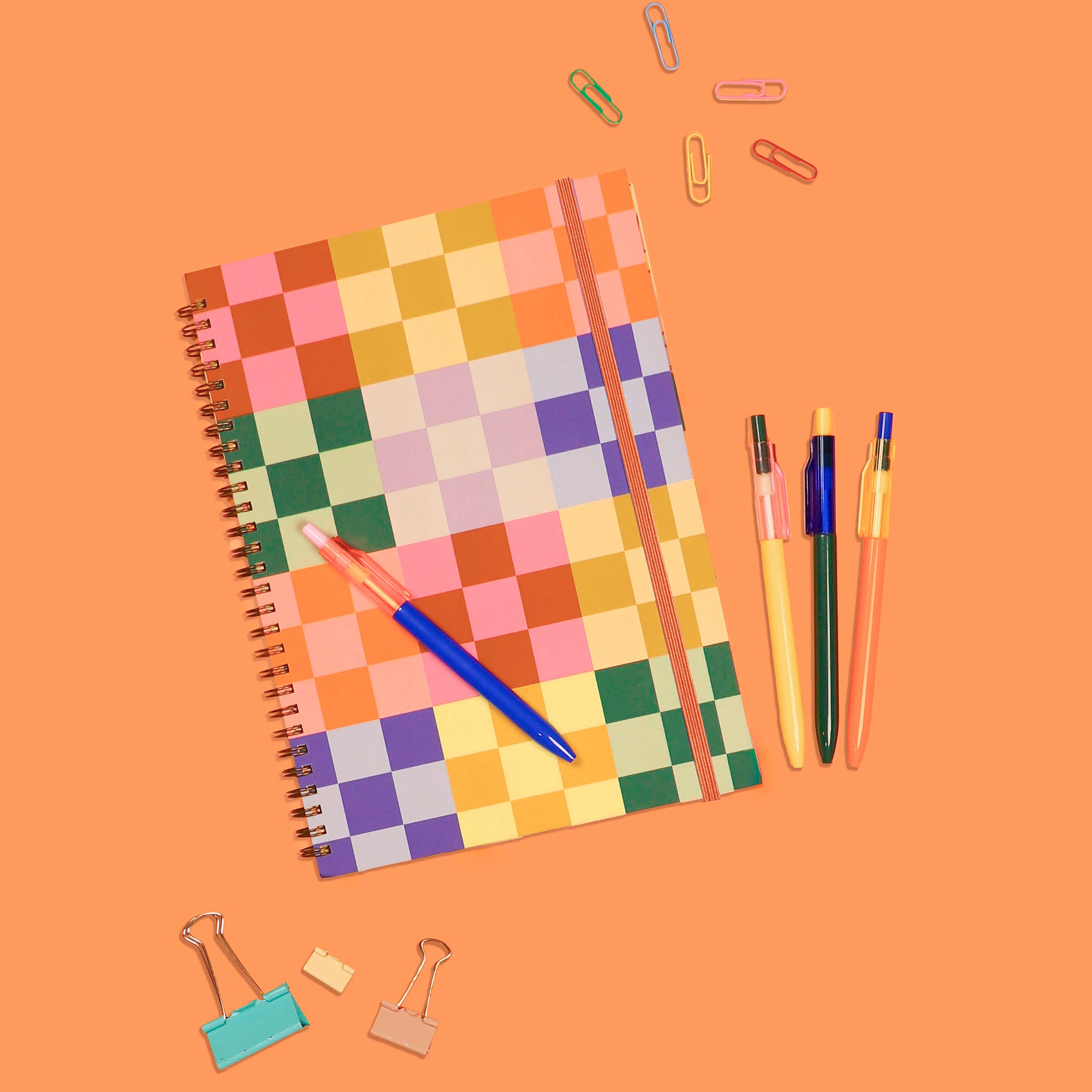 Talking Out of Turn - Wholesale Planner - Undated Perpetual Planner - Bold Checker8