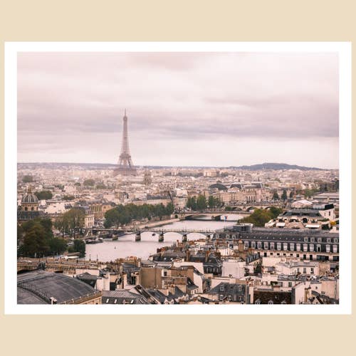 Tirage d'art de Paris (11x14) : Paris sous la pluie, N.2 pour la vente par Charlotte to Paris