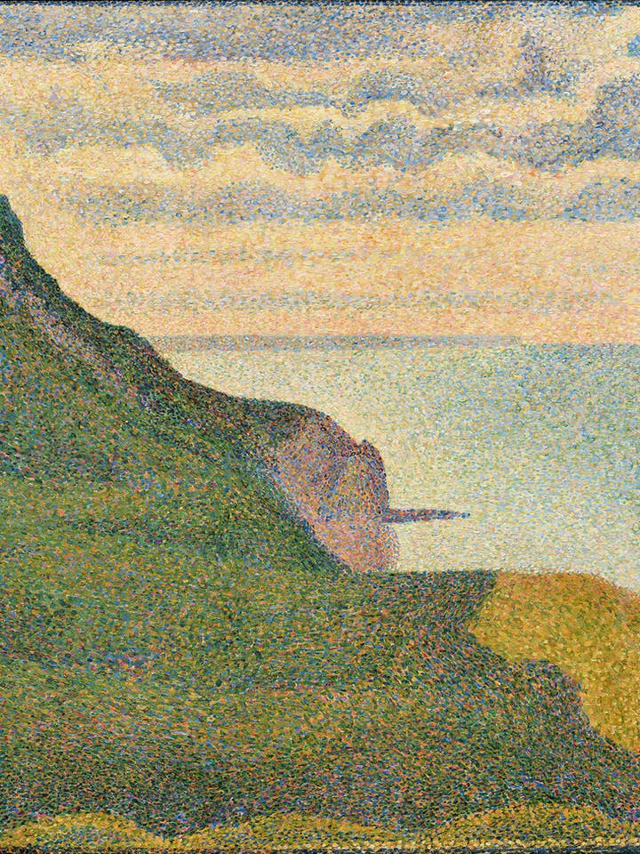 Paysage marin à Port-en-Bessin, Normandie par Georges Seurat pour la vente par Keep Calm Collection