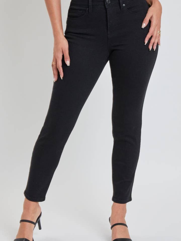 Petite Tummy Control Classic Skinny Jean-PP60641 for wholesale by YMI