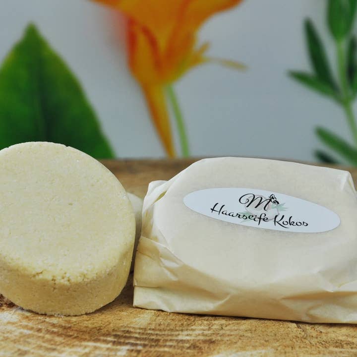 Jabón en barra de coco para cabello para venta al por mayor de Modali - die Kräutermanufaktur