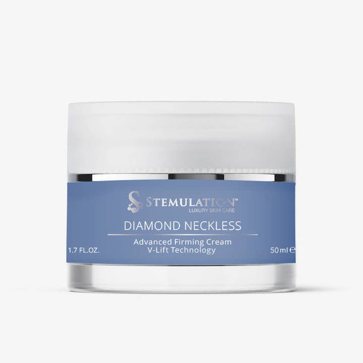 Stemulation Skin Care - Wholesale Anti-Aging Moisturizer - Diamond Neckless lifts and tightens the sagging neck skin