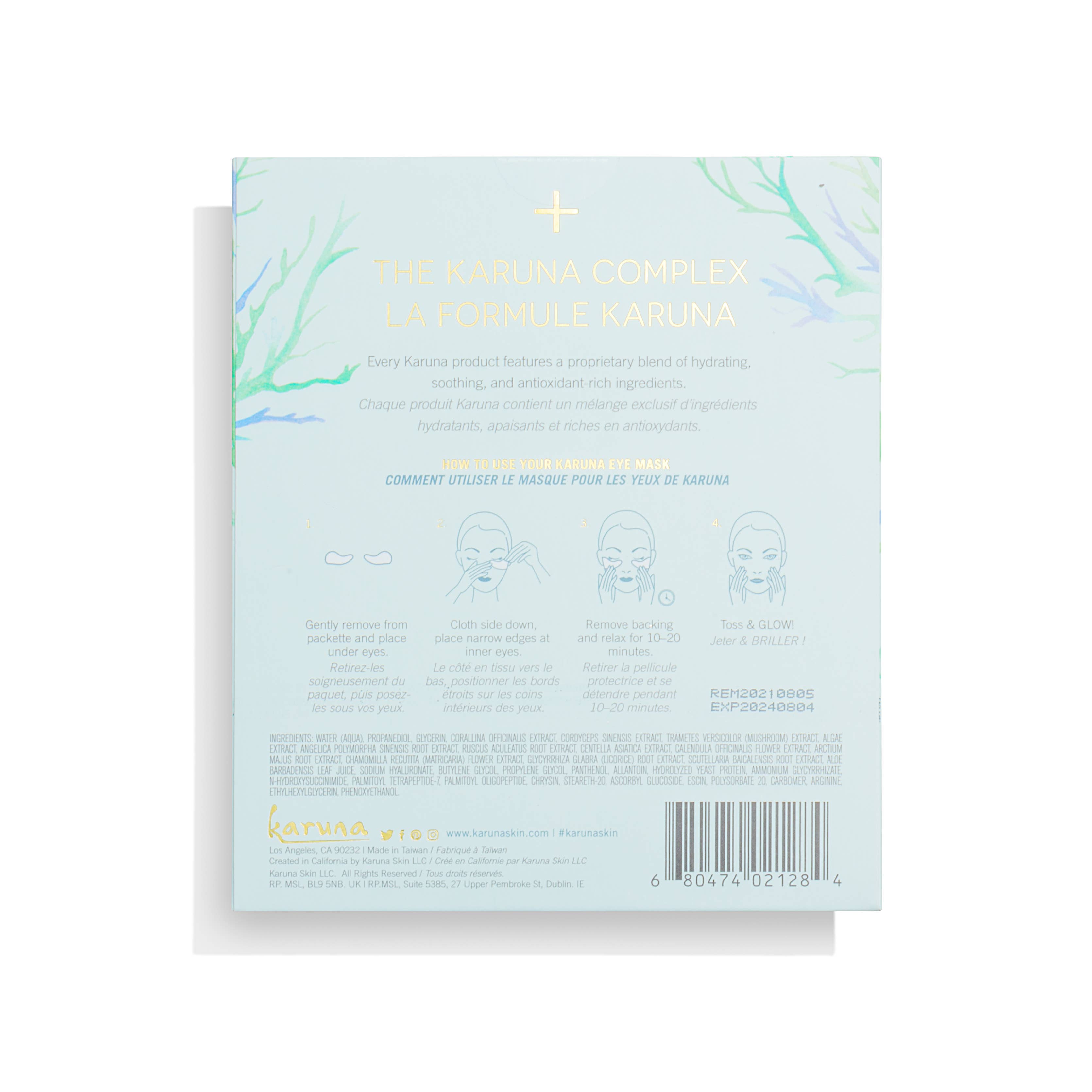 Karuna - Wholesale Eye Treatment Mask - Single Renewal+ Eye Mask1