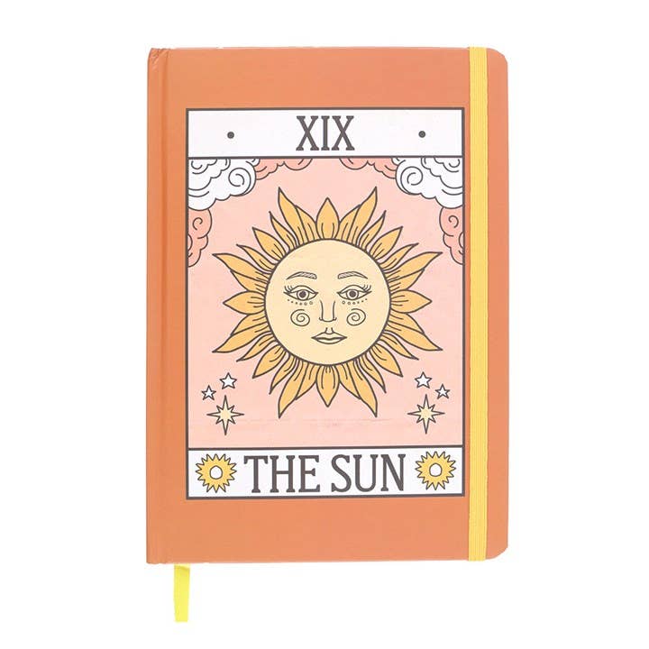 Something Different Wholesale - Wholesale Notebook - The Sun Vintage Tarot Card A5 Notebook1