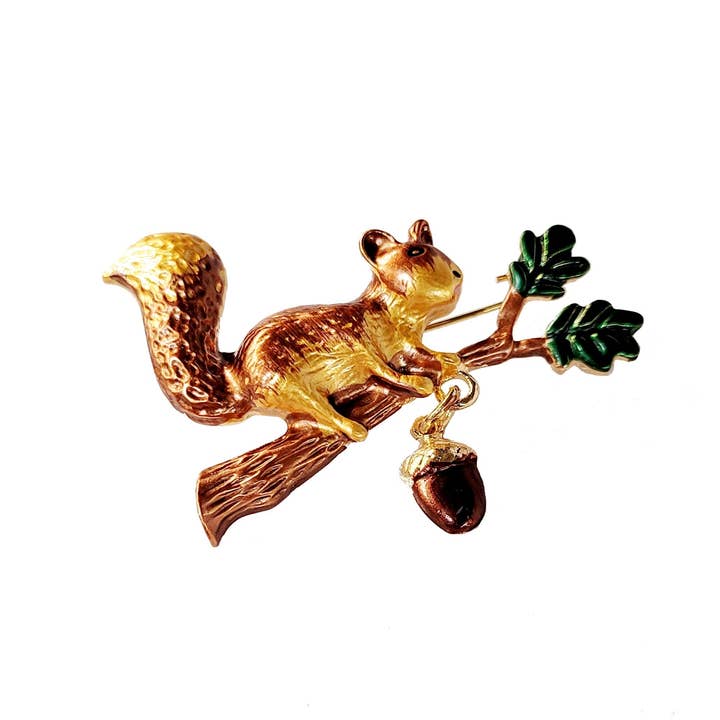 Astoria Gift Corporation - Wholesale Brooch - Squirrel Pin #89-12112