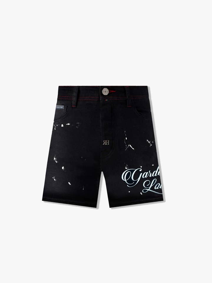 ЯH GARDEN SHORTS | NERO SCURO per la vendita all'ingrosso da parte di REDHOUSE
