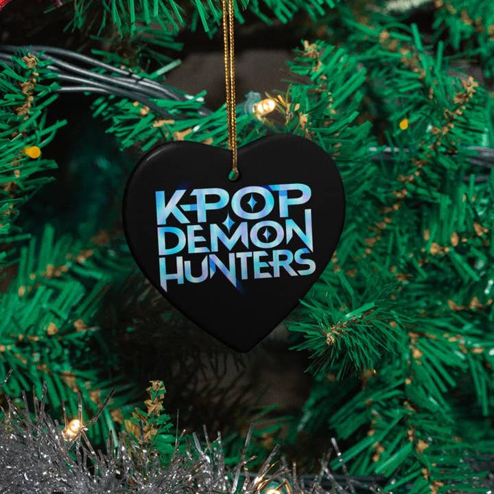 Kpop Demon Hunters Xmas Ornament, Kpop Christmas Fan Gift for wholesale by Embrova