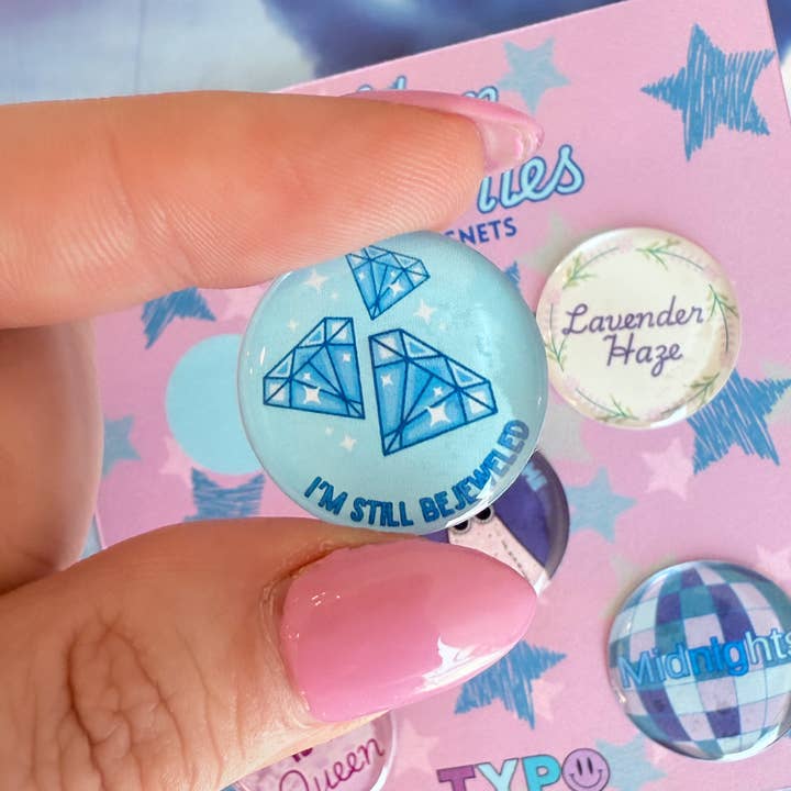 Typo Lettering Co - Wholesale Magnet - Tay Inspired Midnights 5 pack magnets3