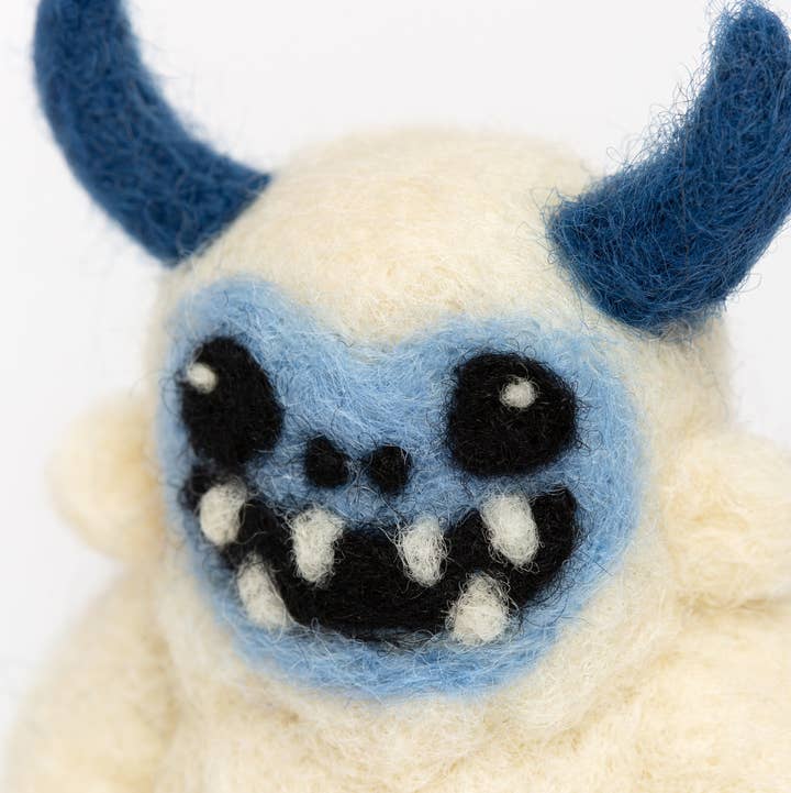 Hawthorn Handmade (US Duties Paid) - Wholesale DIY Craft Kit - Yeti Mini Needle Felting Kit | Complete Craft Kit3