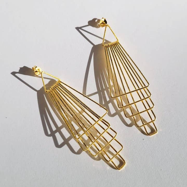 Brincos Reflexão por atacado de The Silver Root