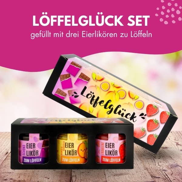 Altenburger Senf & Feinkost GmbH & Co. KG – Großhandel Likör – Löffelglück Set 1