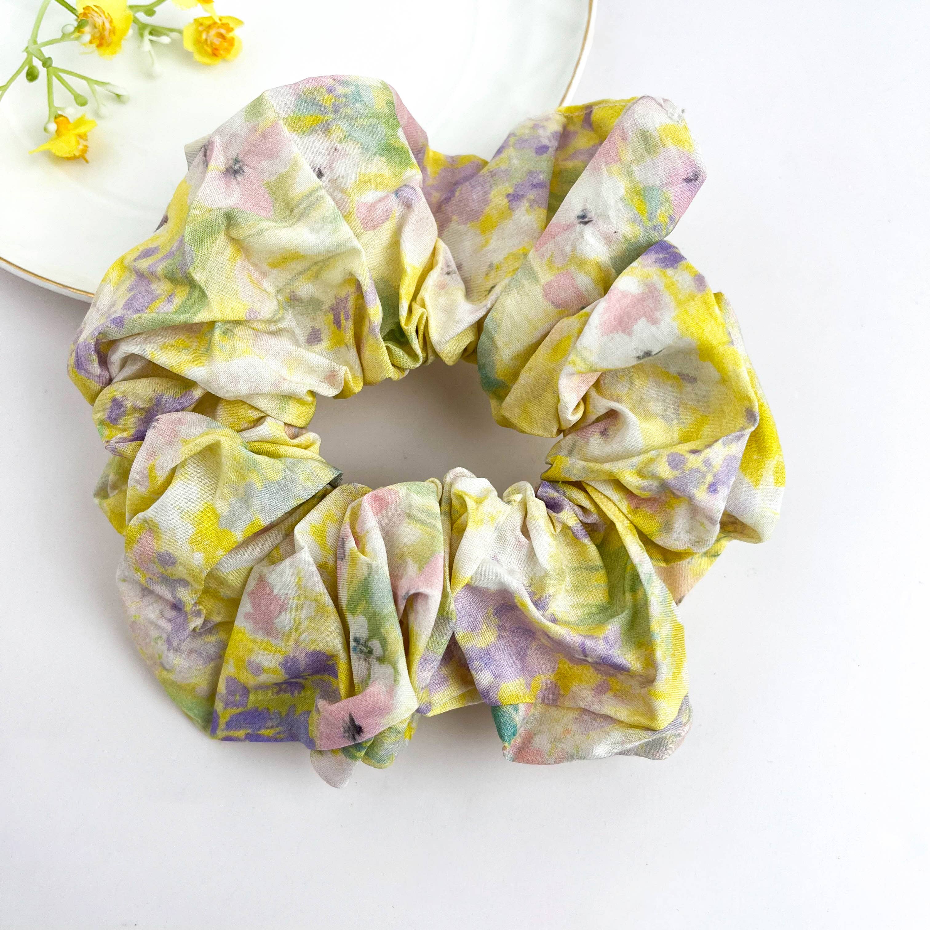 mildstyles - Vente Chouchou – femme - Chouchou à cheveux polyvalent à grand imprimé floral4