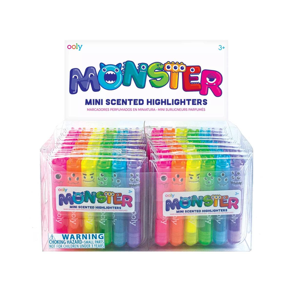 Bobangles - Wholesale Highlighter - Ooly Highlighters – Monster Mini Scented Display/240
