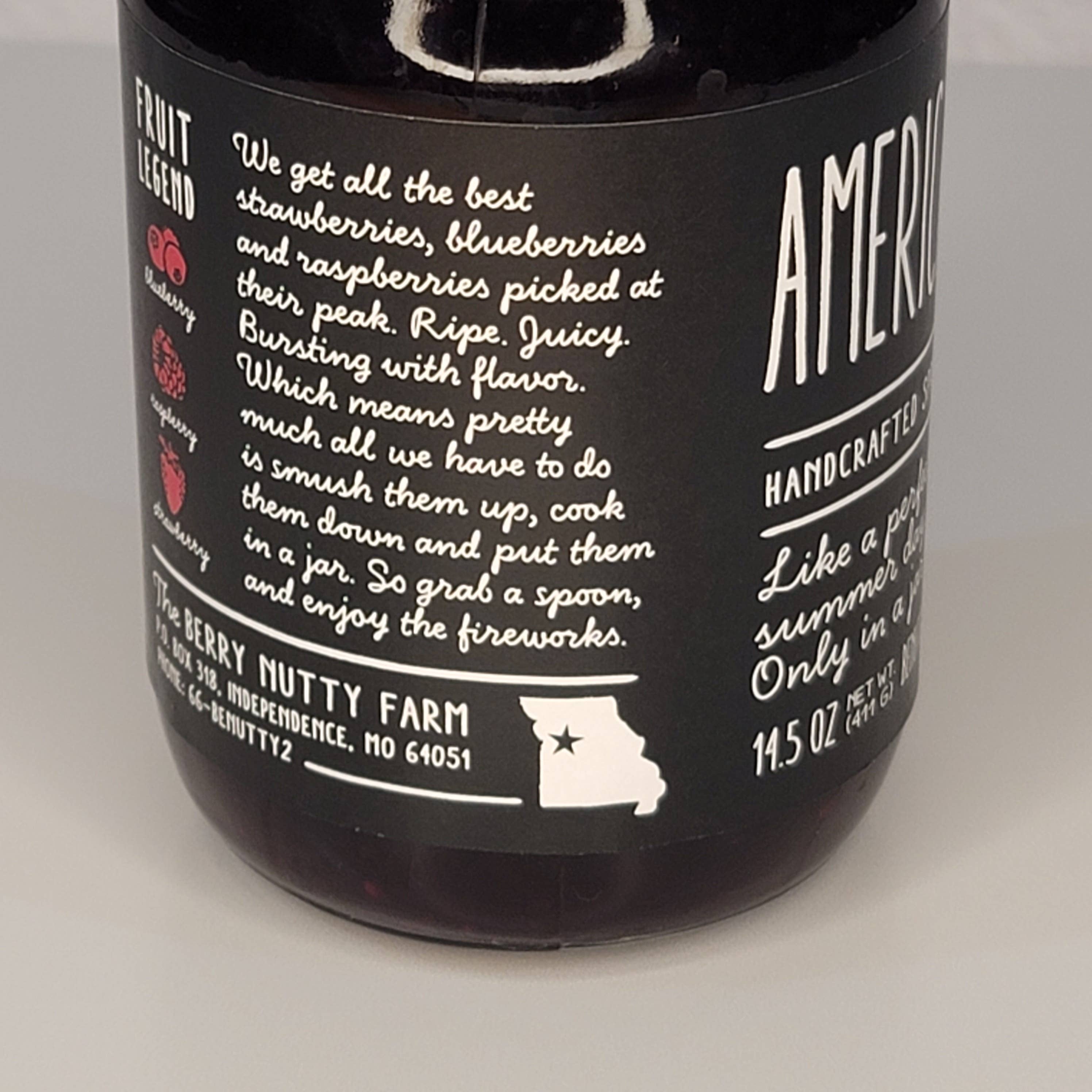 The Berry Nutty Farm - Wholesale Jam/Jelly - American Picnic Fruit Spread5