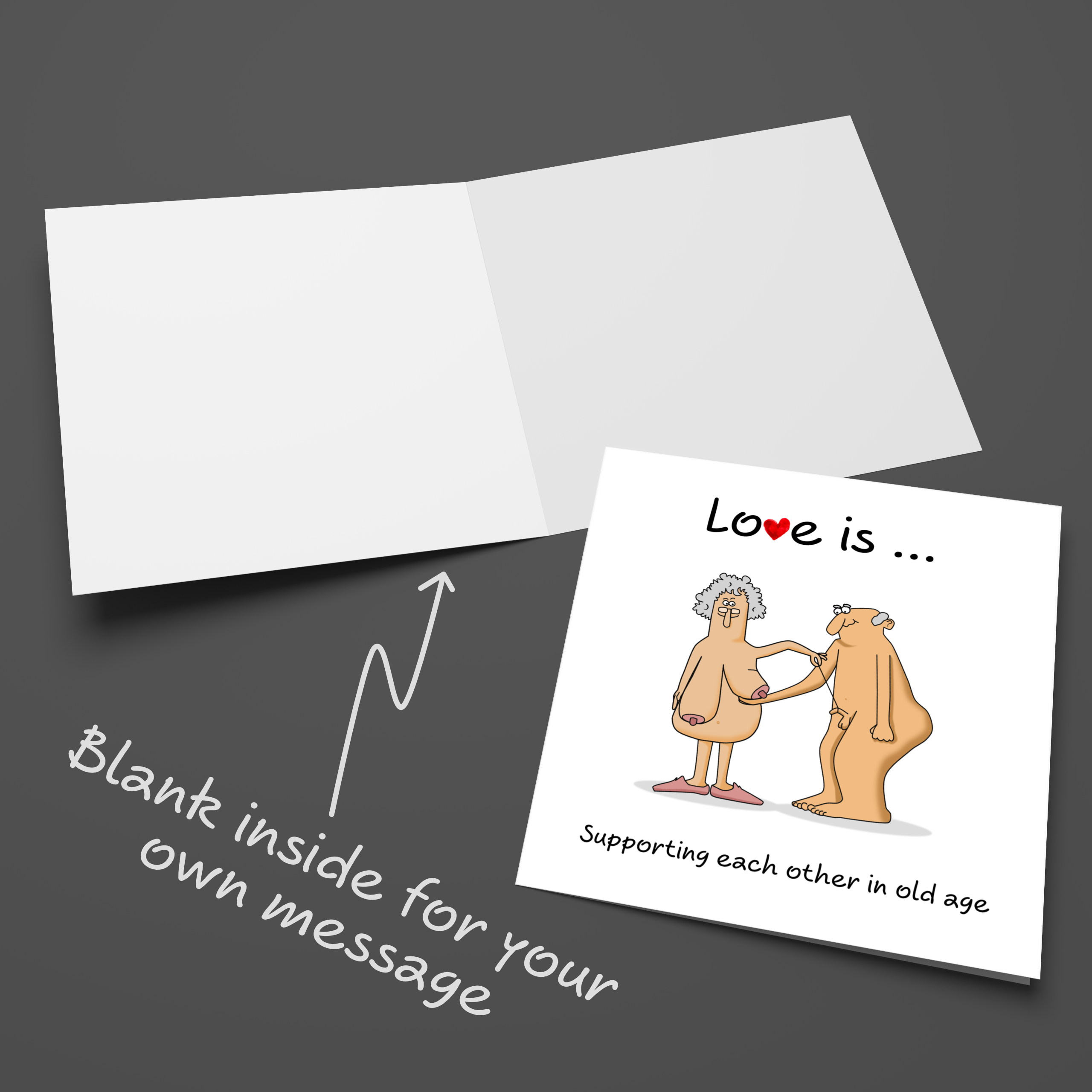 Swizzoo Cards – wholesale Birthday card – Funny Birthday Card 40th 50th 60th Valentines for Wife, Husband, Mum, Dad or friend. Love and support6