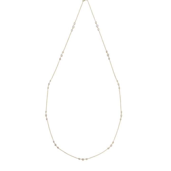 Kosa Jewels - Wholesale Pendant/Charm Necklace - Ardis diamond by the yard Necklace7