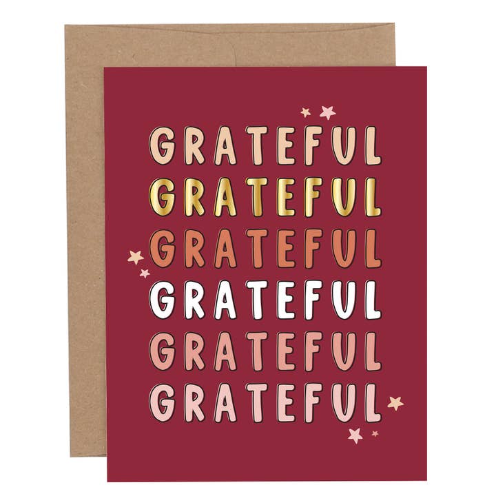 Biglietto d'auguri grato per la vendita all'ingrosso da parte di Pippi Post