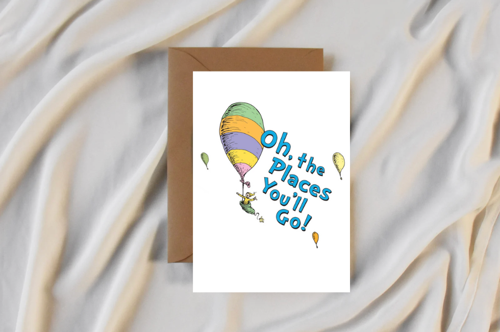 Party Collective – wholesale Examenskort – Åh, de platser du kommer att besöka-kort0