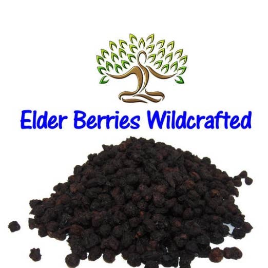 Nature's Lab - Natural Sisters - Wholesale Herbs - Whole ORGANIC Elderberries (Sambucus nigra) (Black-berried European elder, Boor tree, European elder, German Elder)2