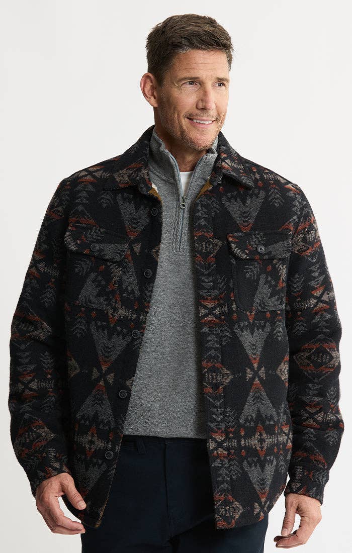 JACHS NY - Wholesale Jacket - Men's - Sherpa Lined Wool Jacket14