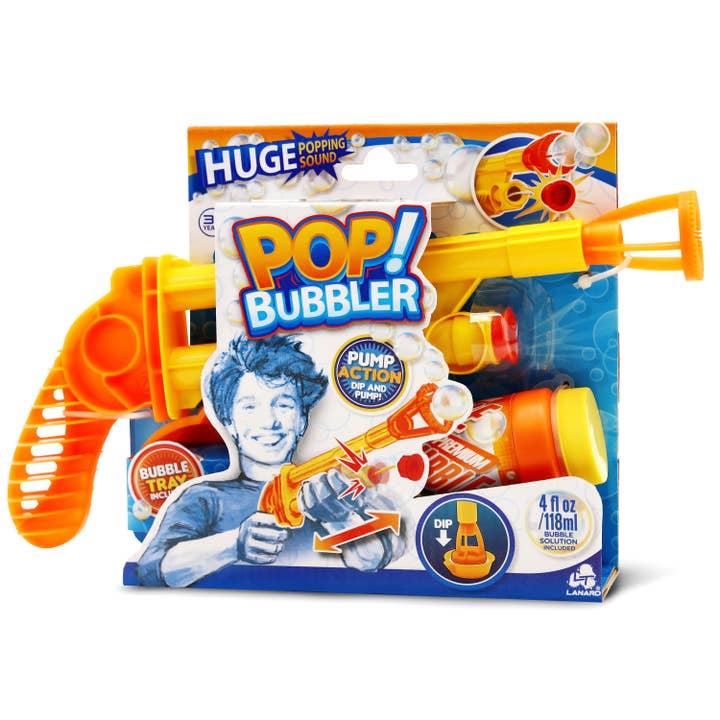 US Toy Company - Wholesale Bubble Wand - Kids - Pop Bubbler Bubble Toy Shooter